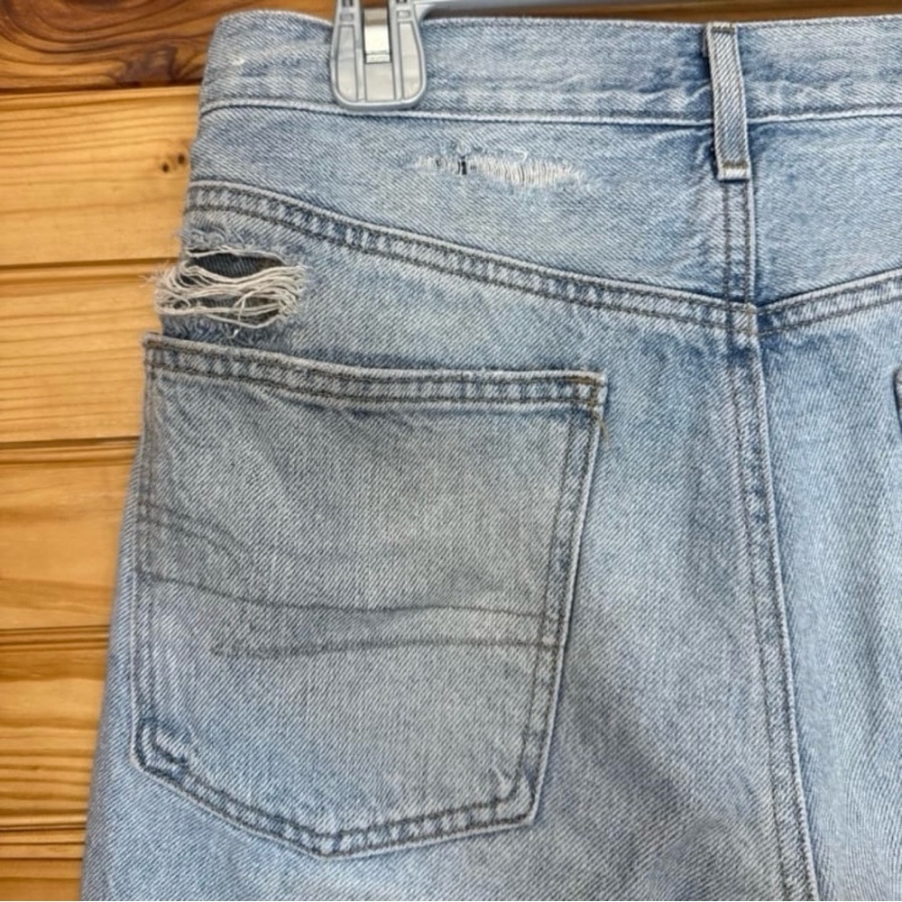 American eagle ripped distressed 90s boyfriend short shorts size 6 - Picture 4 of 6
